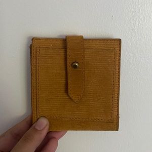 Small Madewell Post Wallet in Corduroy